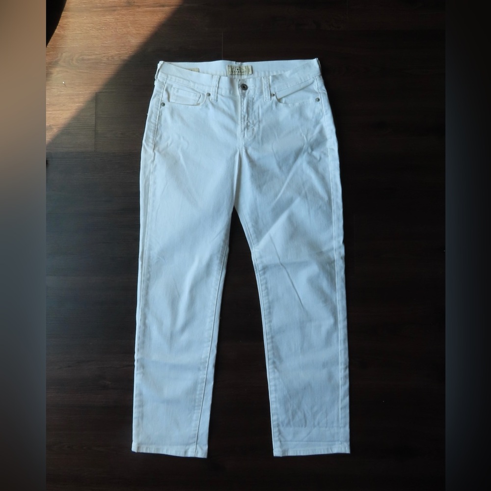 Lucky Brand Men's Straight White Jeans